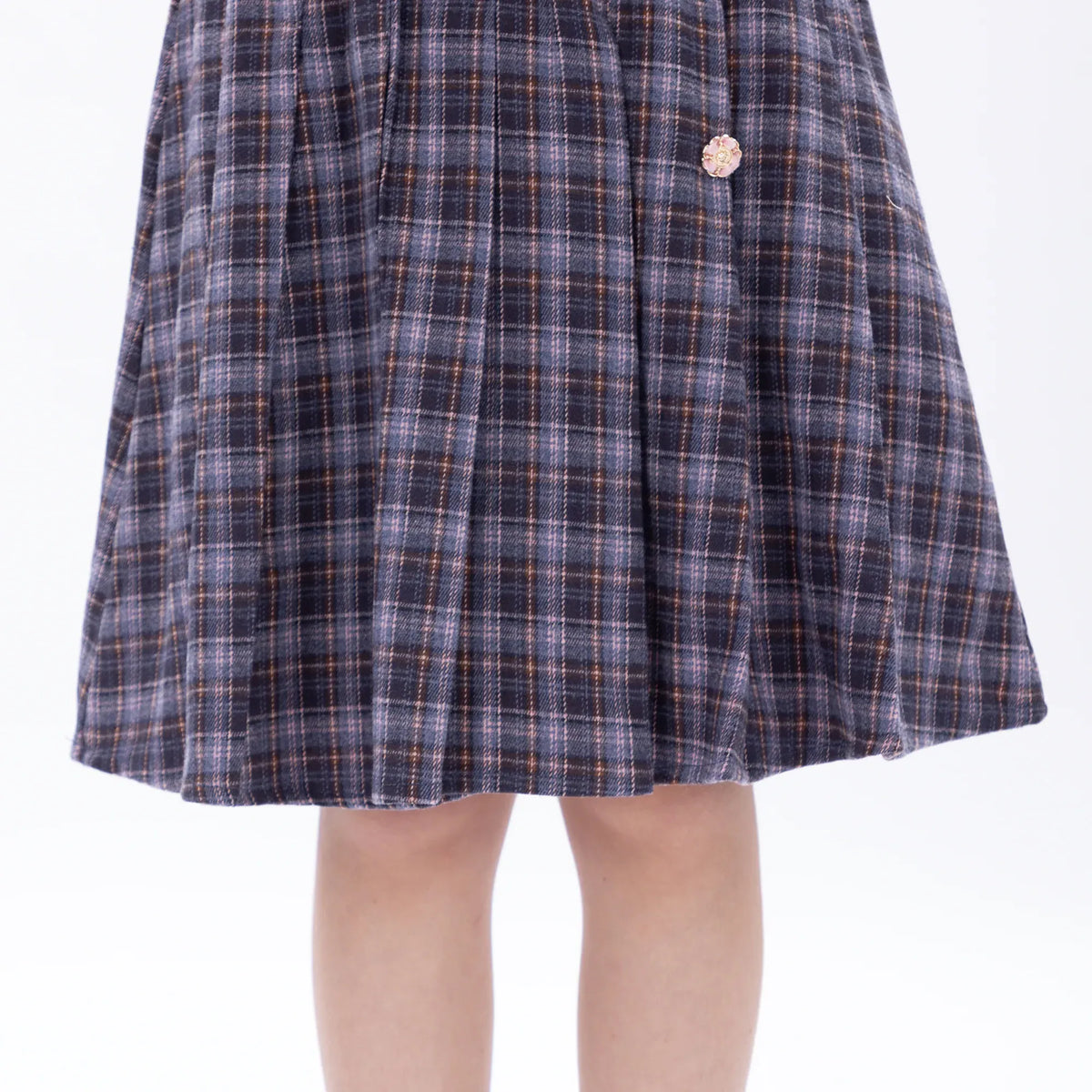 Casual Checked Skirt for Girls Image
