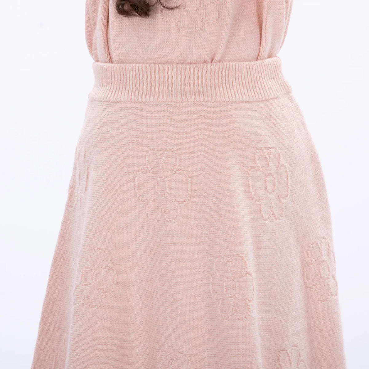 Casual Floral Skirt for Girls Image