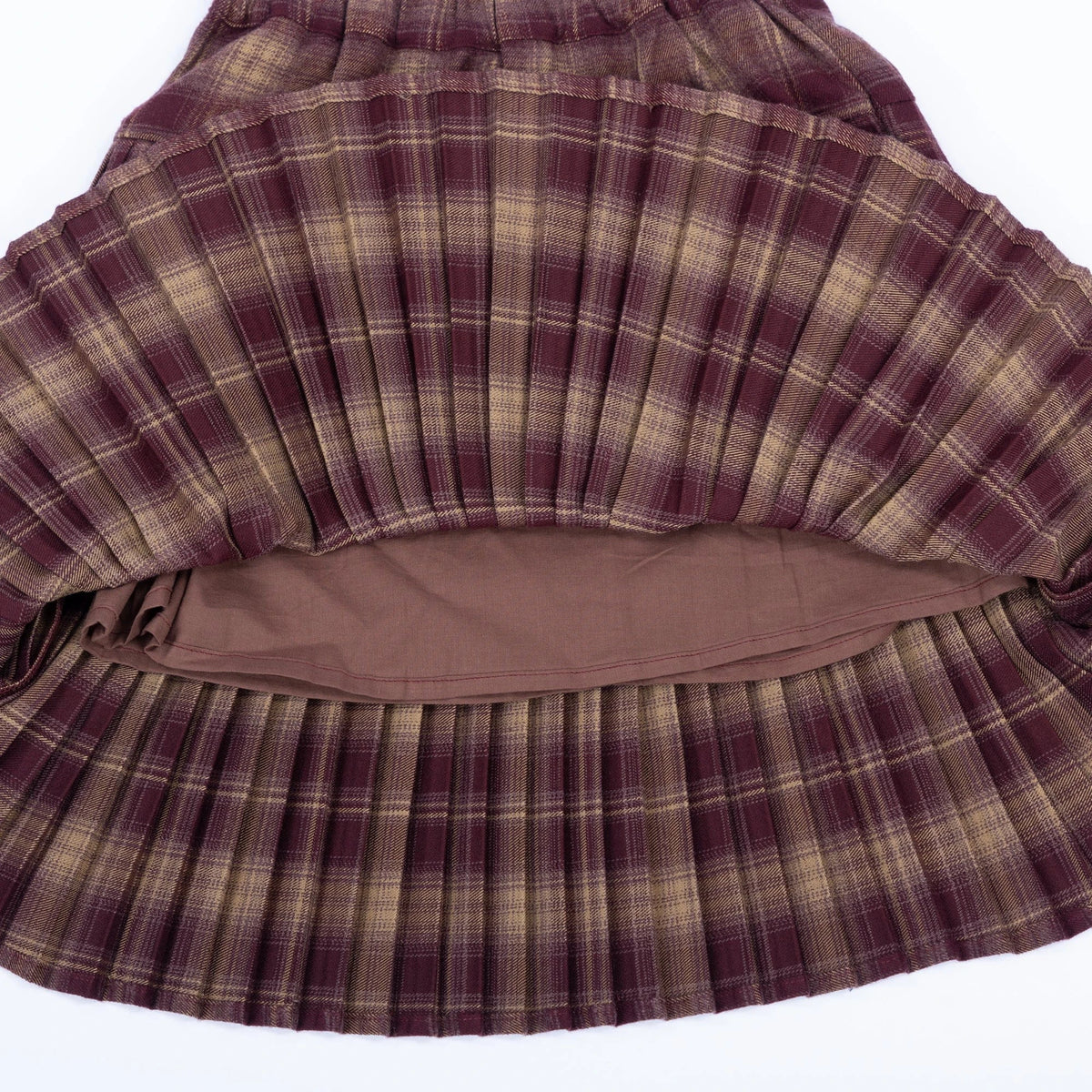 Casual Checked Skirt for Girls Image