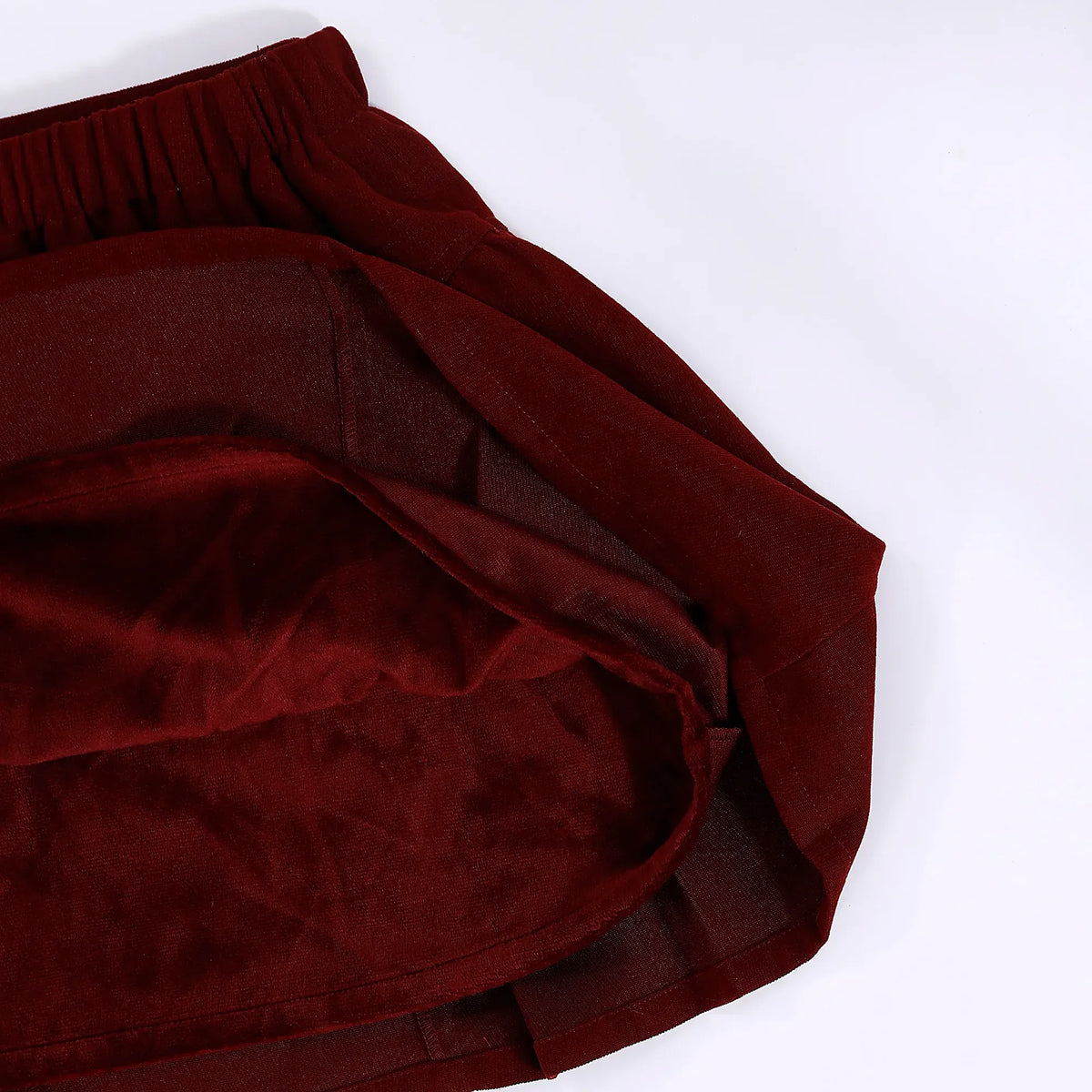 Casual Plain Skirt for Girls Image