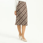 Elegant Checked Skirt for Women Image