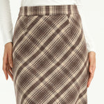 Elegant Checked Skirt for Women Image