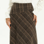 Elegant Checked Skirt for Women Image