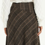 Elegant Checked Skirt for Women Image