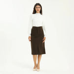 Elegant Plain Skirt for Women Image