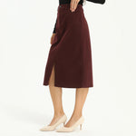Elegant Plain Skirt for Women Image