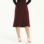 Elegant Plain Skirt for Women Image