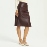 Elegant Plain Skirt for Women Image