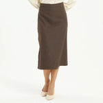 Elegant Solid Skirt for Women Image