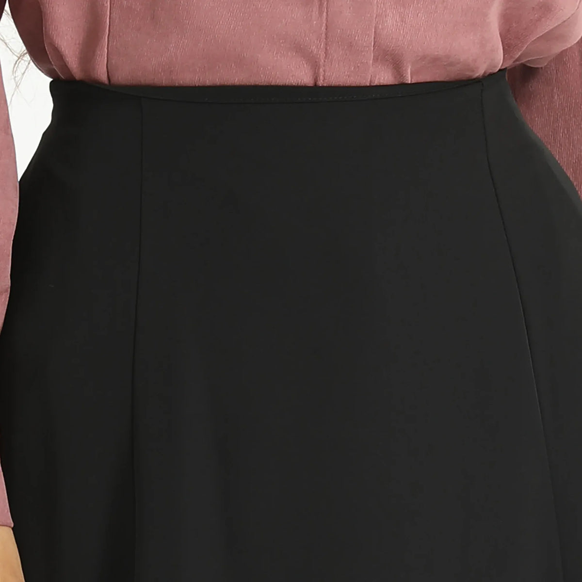 Elegant Plain Skirt for Women Image