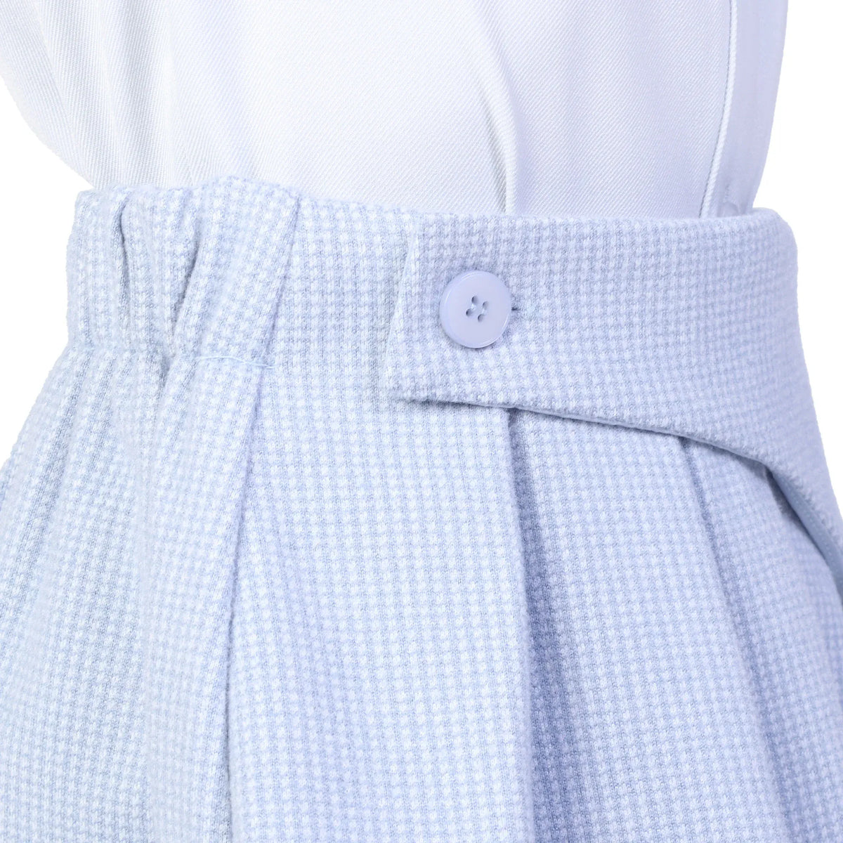 Checked Formal Skirt for Girls Image