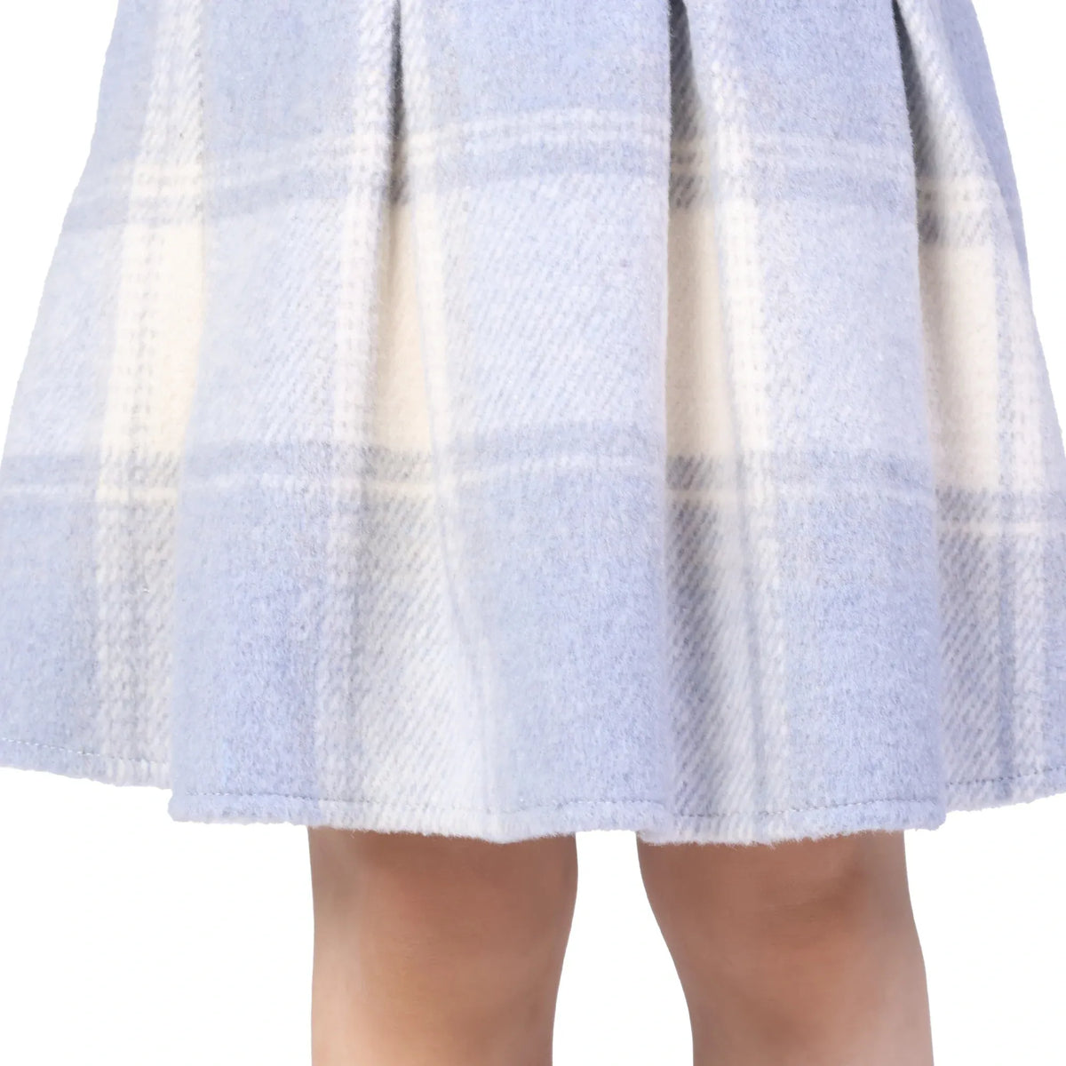 Checked Formal Skirt for Girls Image