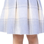 Checked Formal Skirt for Girls Image