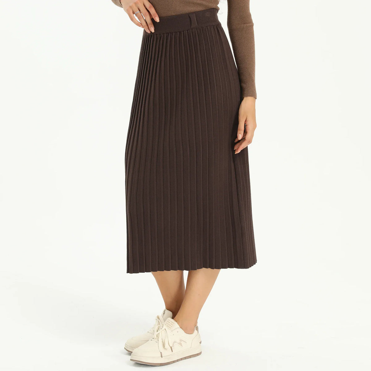 Elegant Plain Skirt for Women Image