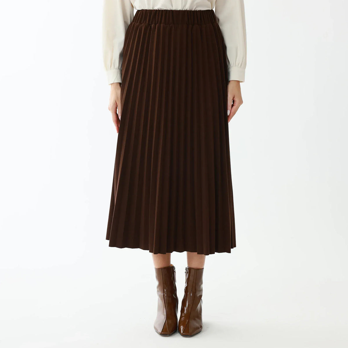 Elegant Plain Skirt for Women Image