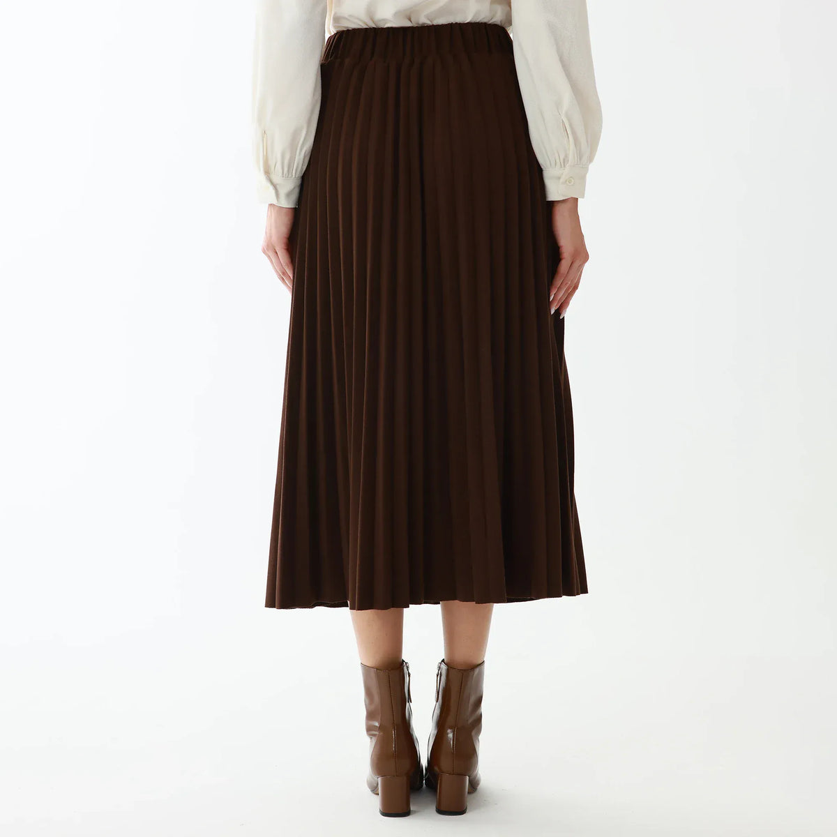 Elegant Plain Skirt for Women Image