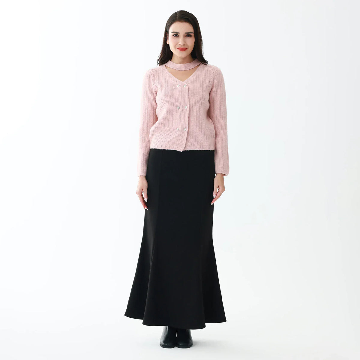 Elegant Plain Skirt for Women Image