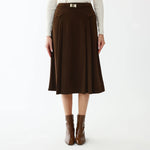 Elegant Plain Skirt for Women Image