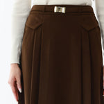 Elegant Plain Skirt for Women Image