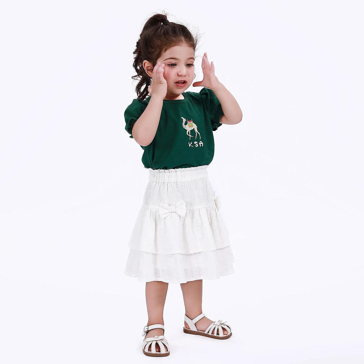 Jacquard Casual Skirt for Baby girl Image