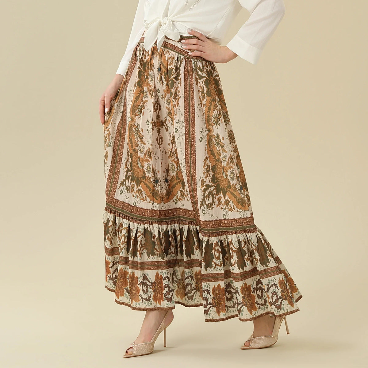 Floral Skirt For Women