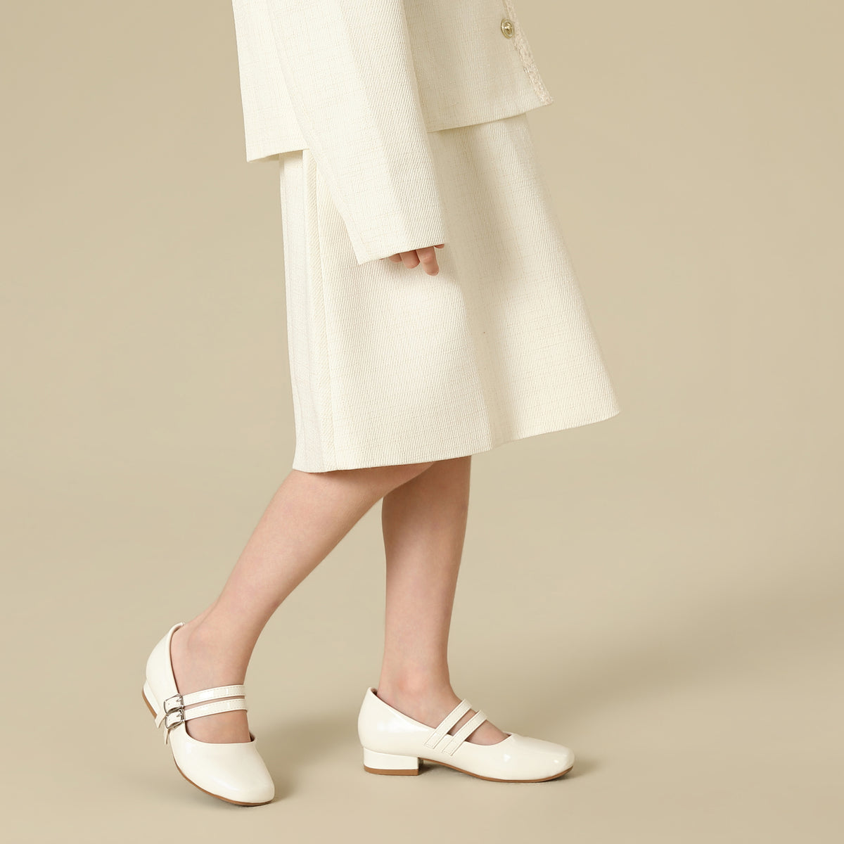 Solid Skirt For Girls