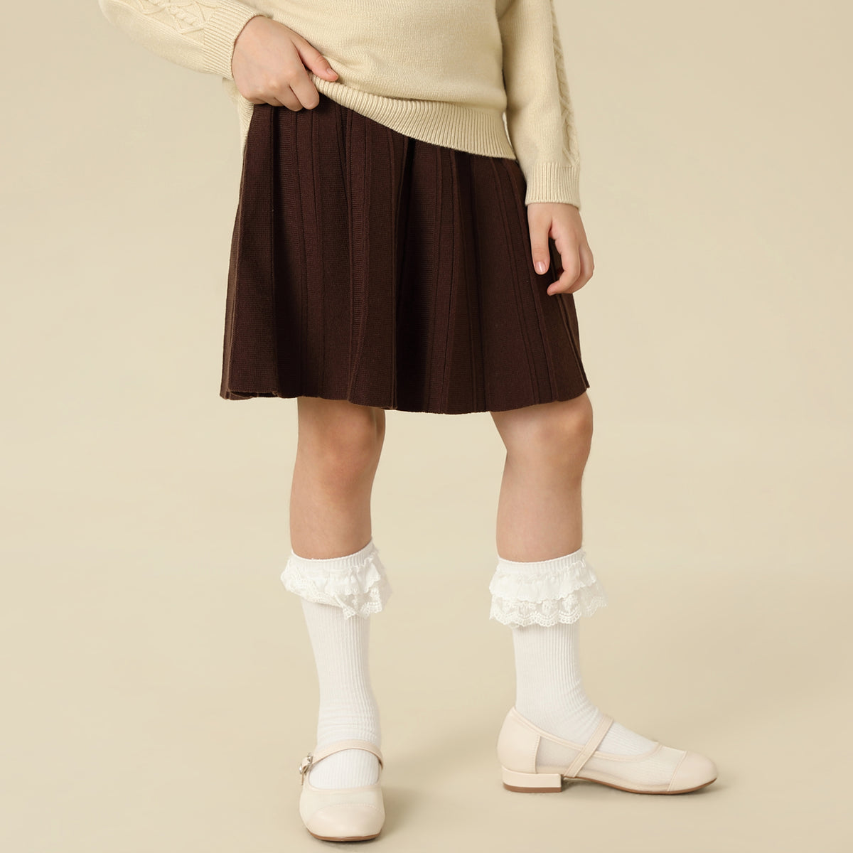 Jacquard Skirt For Girls