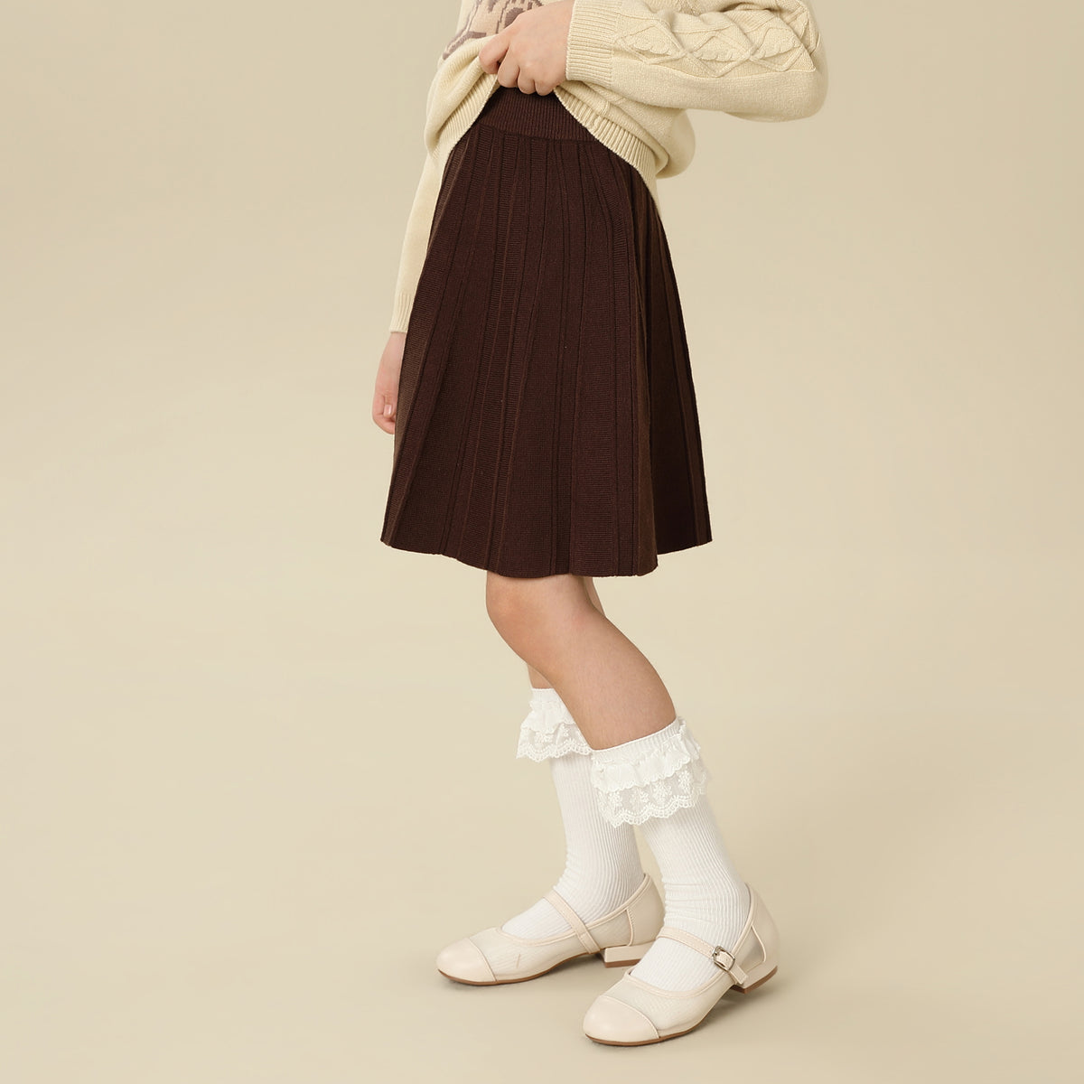 Jacquard Skirt For Girls