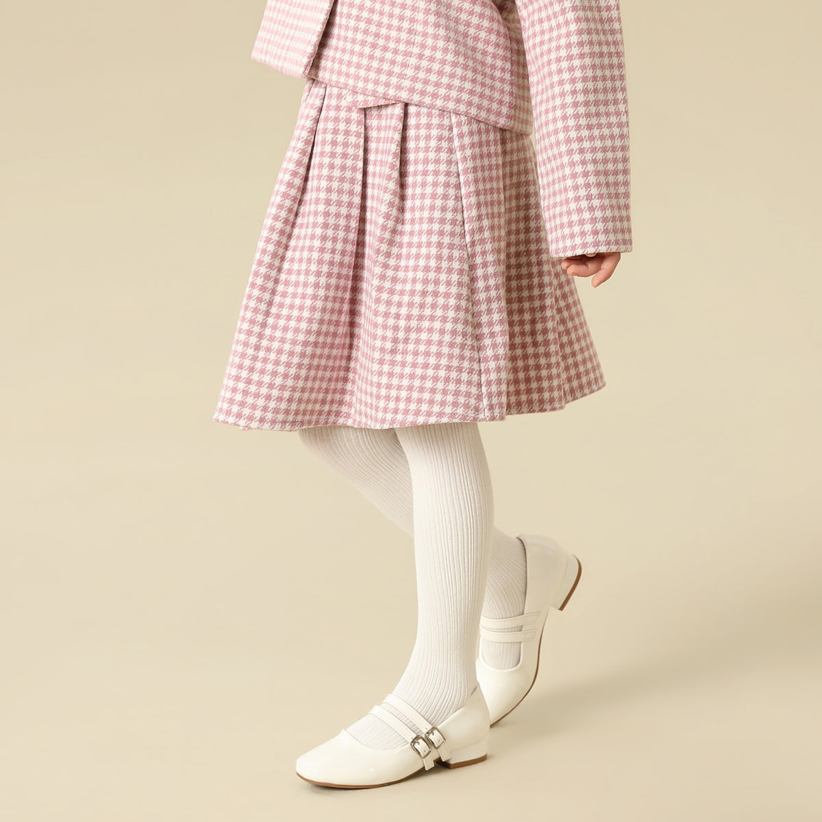 Checked Skirt For Girls