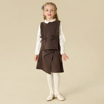 Solid Skirt For Girls
