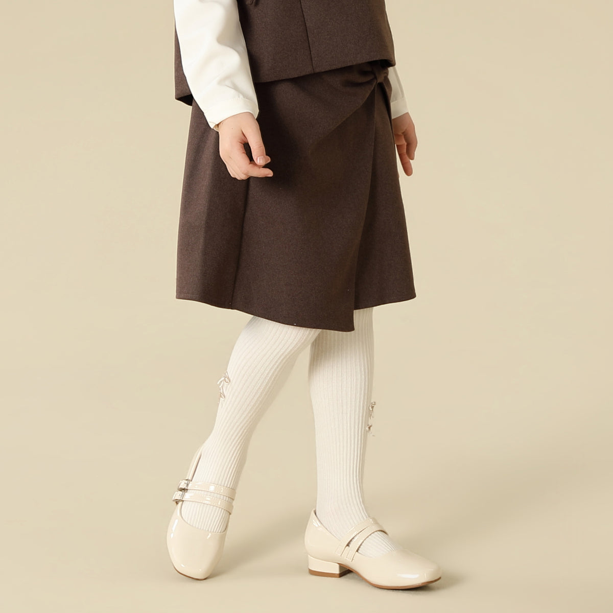 Solid Skirt For Girls