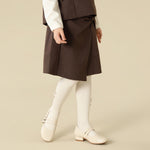 Solid Skirt For Girls