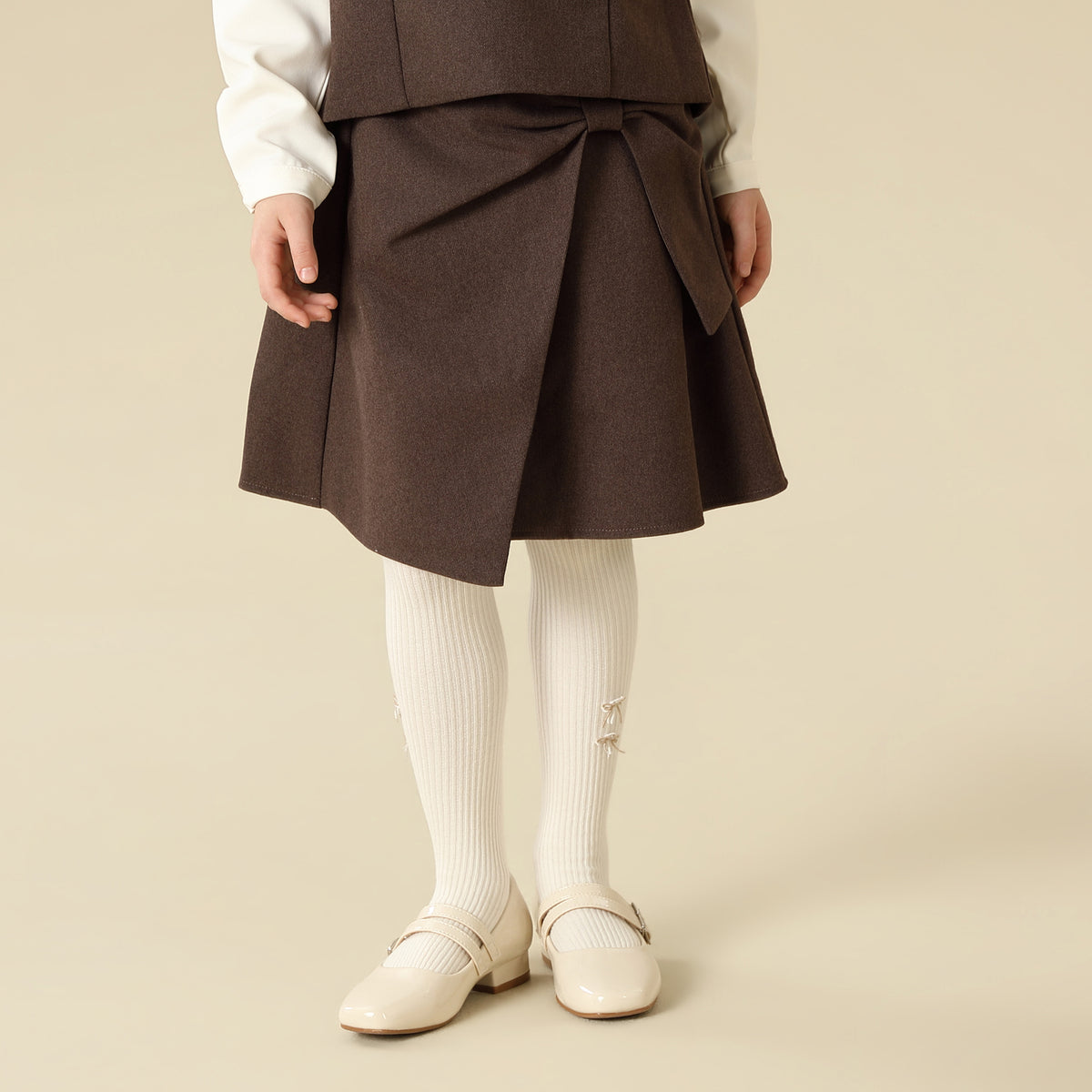 Solid Skirt For Girls