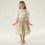 تنورة مطرزه للبنات