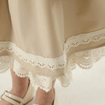 تنورة مطرزه للبنات