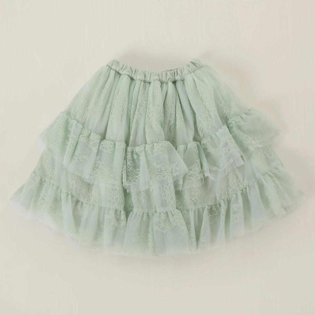 تنورة مزينة بنمط الزهور للبنات