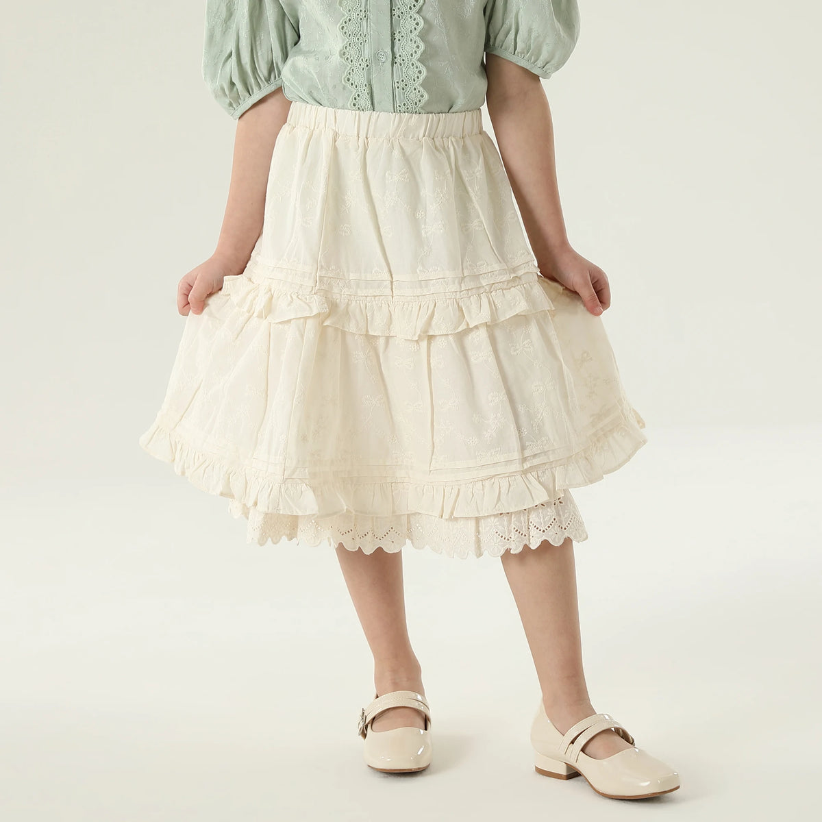 تنورة جاكار للبنات