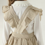 تنورة بحمالات كتف للبنات