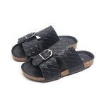 Black Casual Slippers For Boys Image
