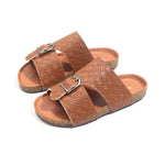 Brown Casual Slippers For Boys Image