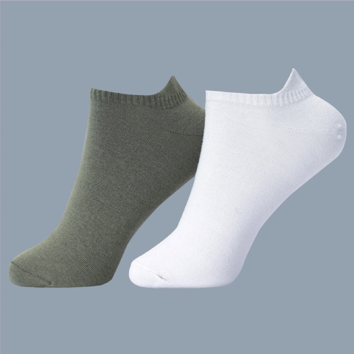 Free Army Green Socks-2Pc for Men Image