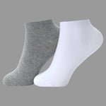 Free Gray White Socks-2Pc Image