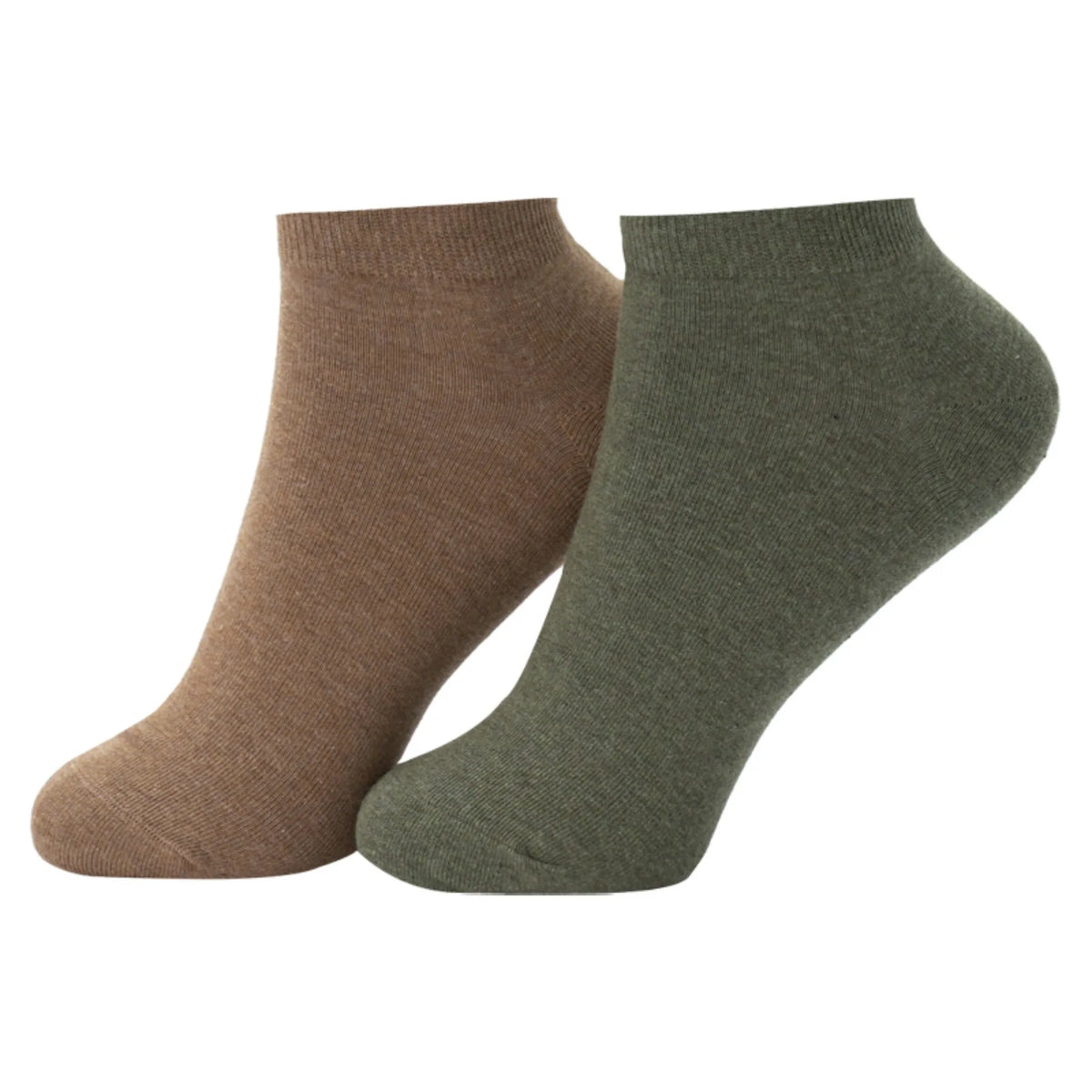 Free Army Green Khaki Socks-2Pc Image