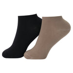 Free Black Khaki Socks-2Pc for Women Image