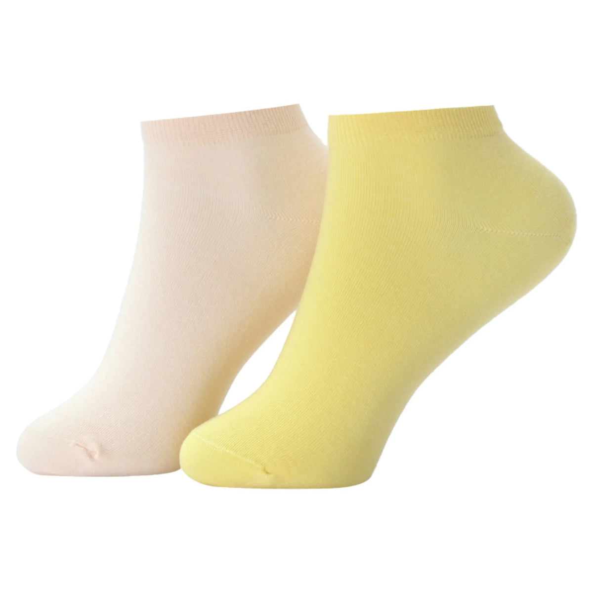 Free Yellow Beige Socks-2Pc for Women Image