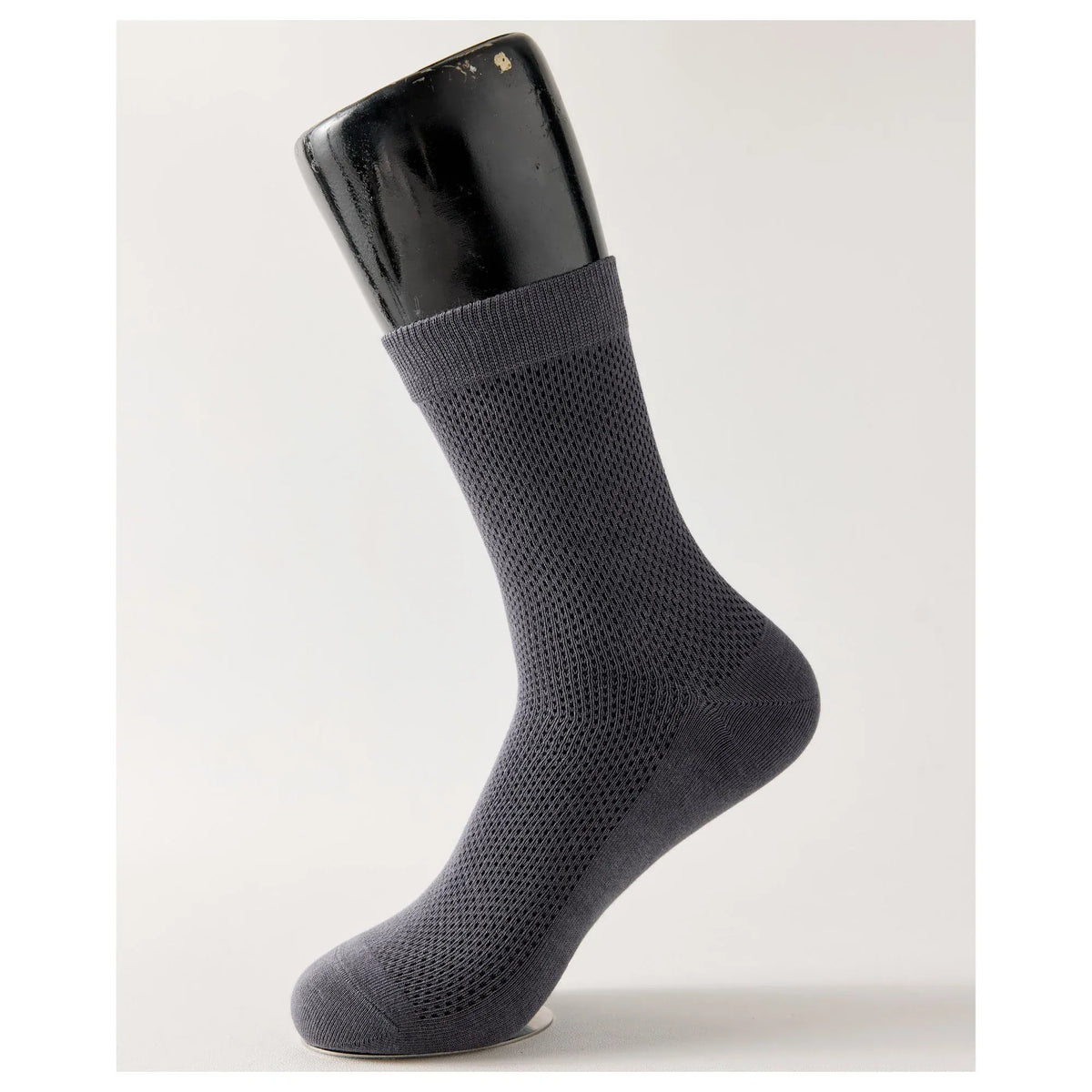 39-44 Grey Blue Socks for Men Image