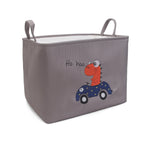 Free Grey Storage Basket Image