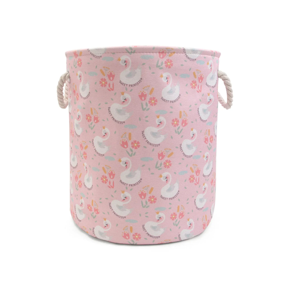 Free Pink Storage Basket Image