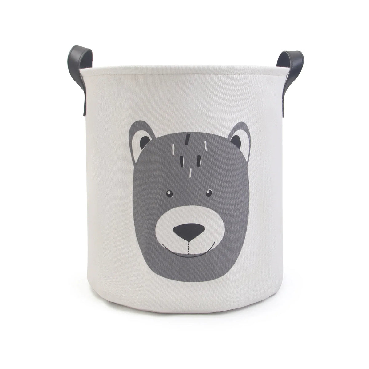 Free Grey Storage Basket Image