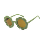 3Y-6Y Green Sunglasses for Girls Image